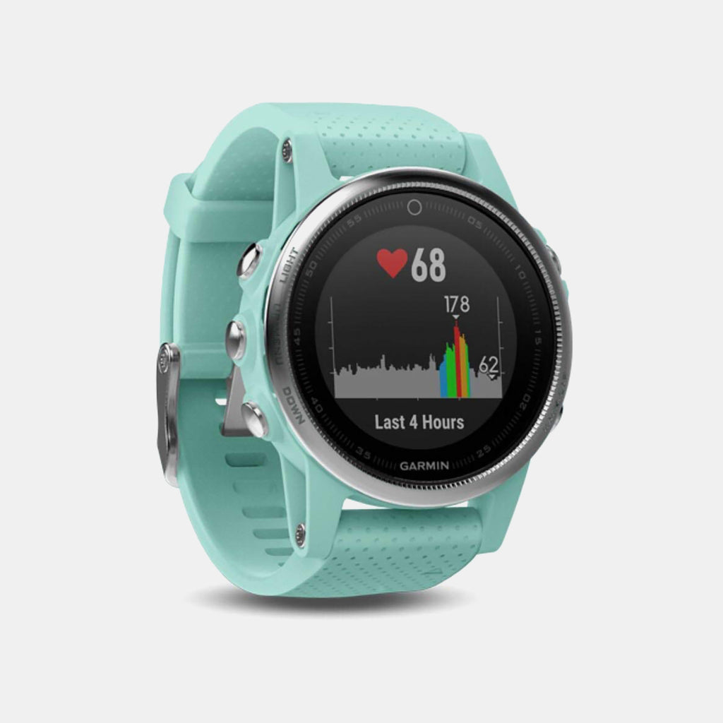 Fenix Men Quartz Black Dial Digital Silicone Watch FENIX 5S FROST BLUE 010-01685-43