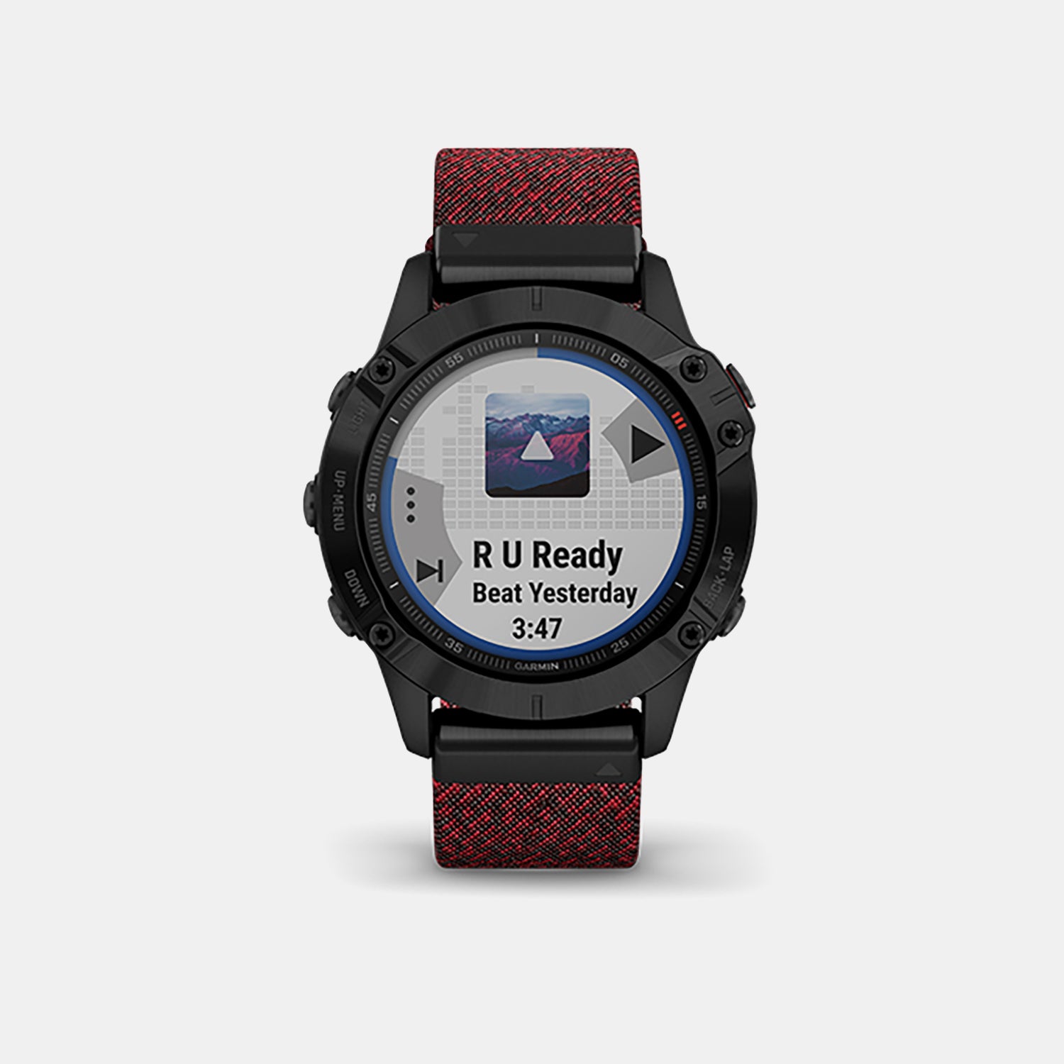 Fenix 6 Men Quartz Black Dial Analog Nylon Watch FENIX 6 BLACK DLC BLACK 010-02158-65B