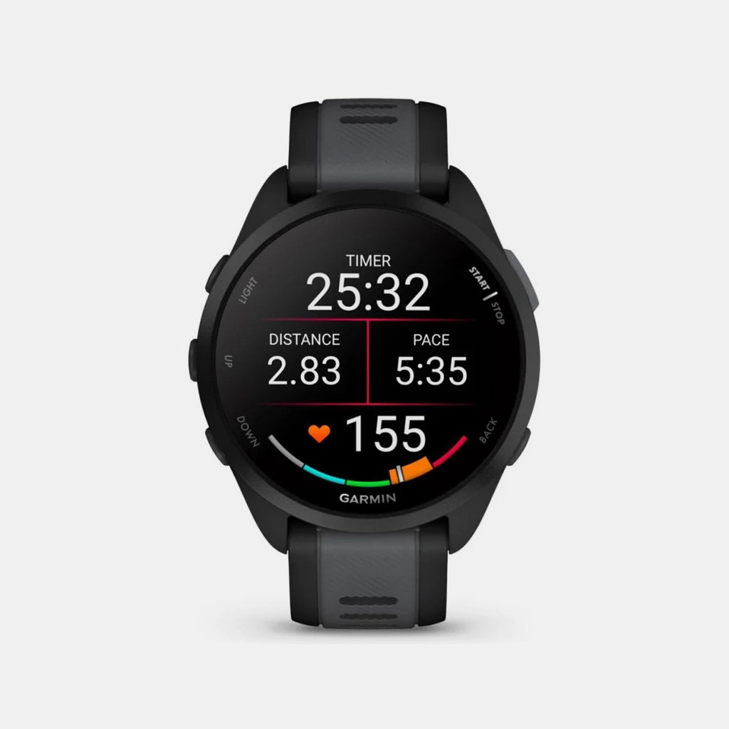 Forerunner® 165 Music Black/Slate Grey Smartwatch - 010-02863-30