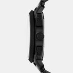 Machine Men Quartz Black Dial Chronograph Stainless Steel Watch FS4552