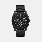 Machine Men Quartz Black Dial Chronograph Stainless Steel Watch FS4552