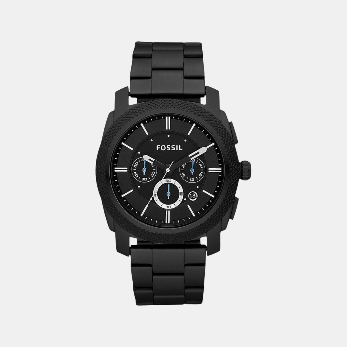 Machine Men Quartz Black Dial Chronograph Stainless Steel Watch FS4552