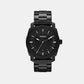 Men Quartz Black Dial Analog Stainless Steel Watch FS4775