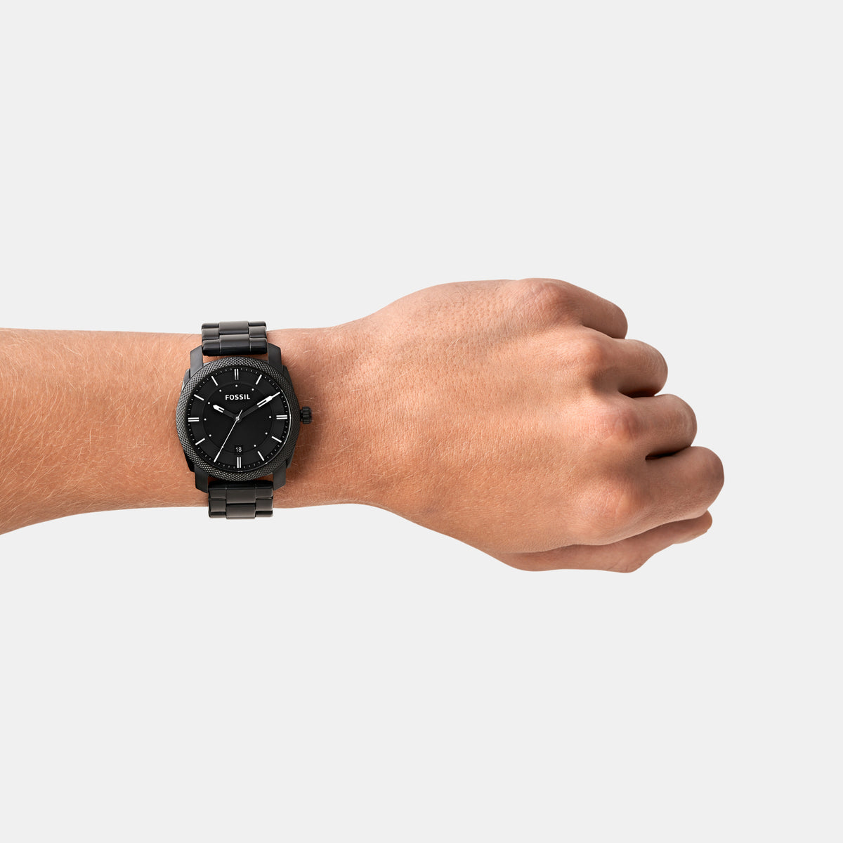 Fossil Men Round Black watch