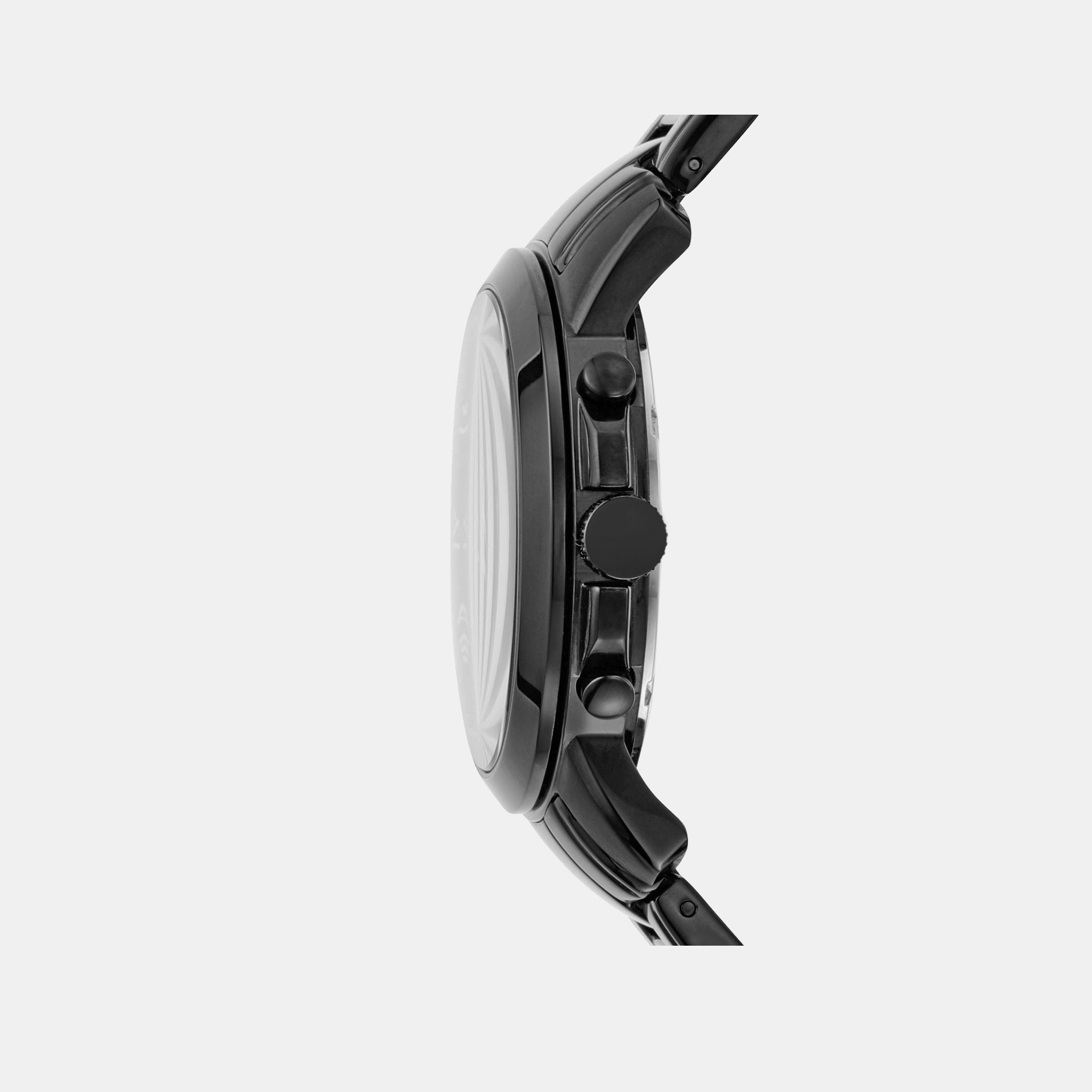 Fossil Men Round Black watch