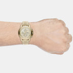 Dean Men Quartz Champagne Dial Chronograph Stainless Steel Watch FS4867