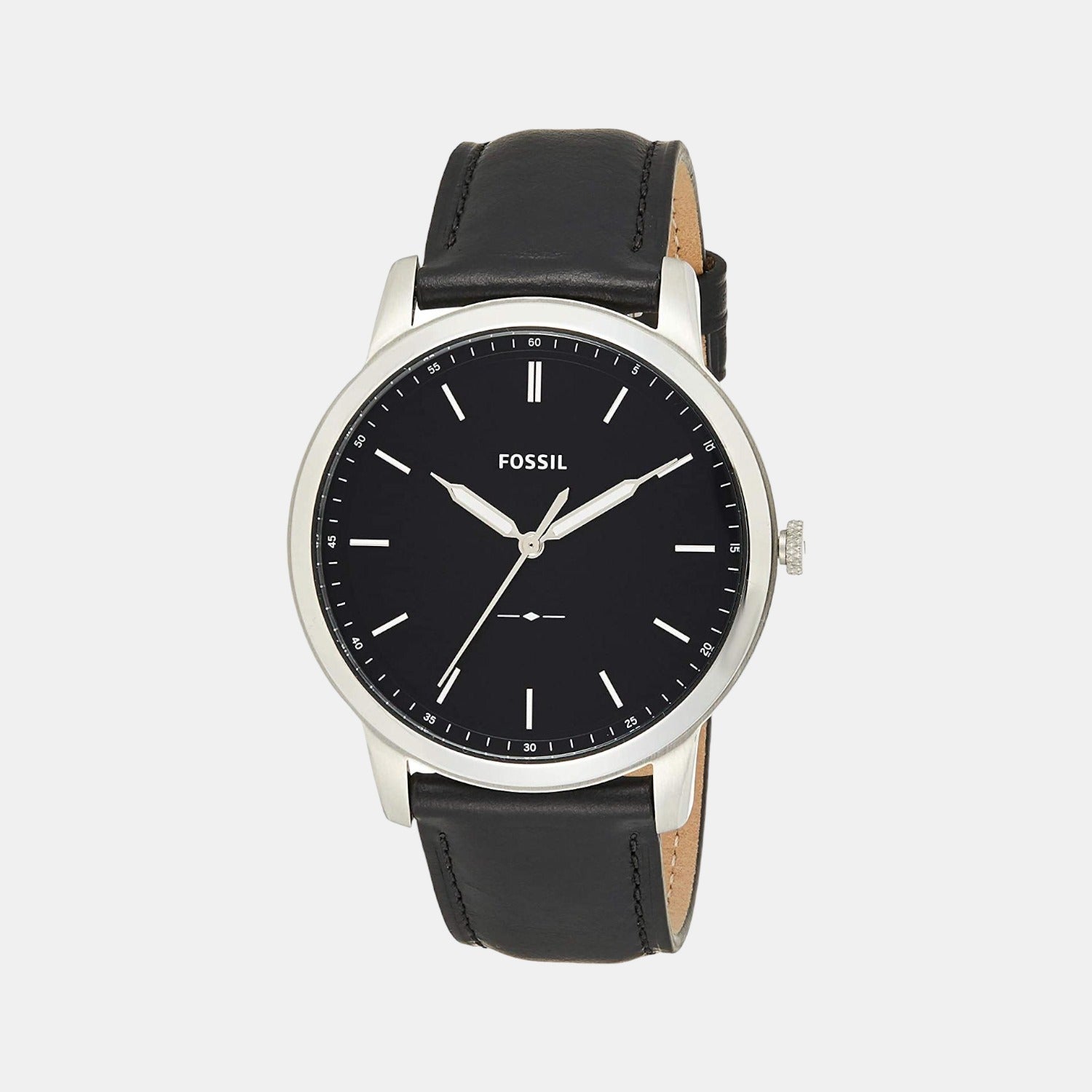Fossil Round Black Analog watch