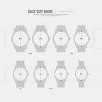 Towns Men Quartz Black Dial Chronograph Leather Watch FS5437