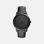 The Minimalist - Mono Men Quartz Black Dial Analog Leather Watch FS5447