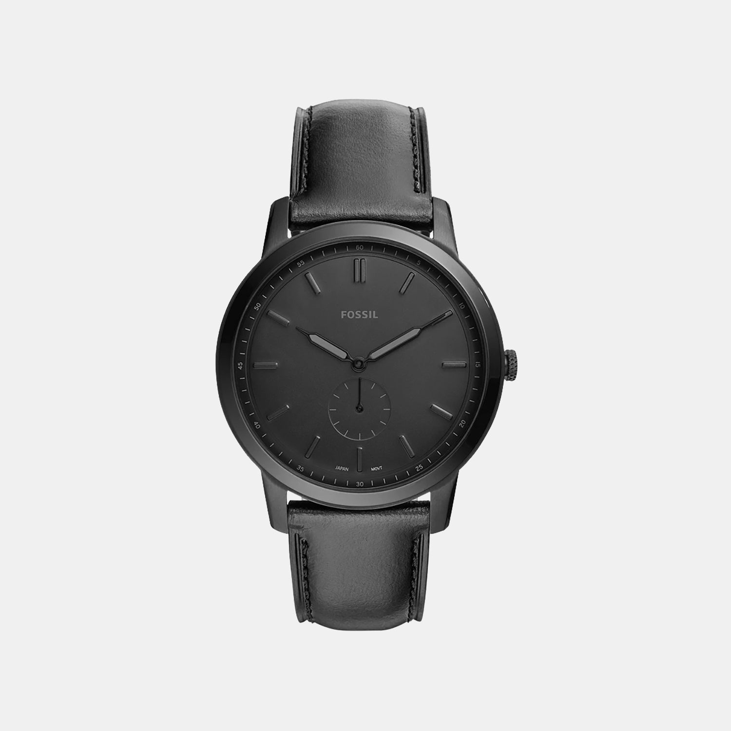 The Minimalist - Mono Men Quartz Black Dial Analog Leather Watch FS5447