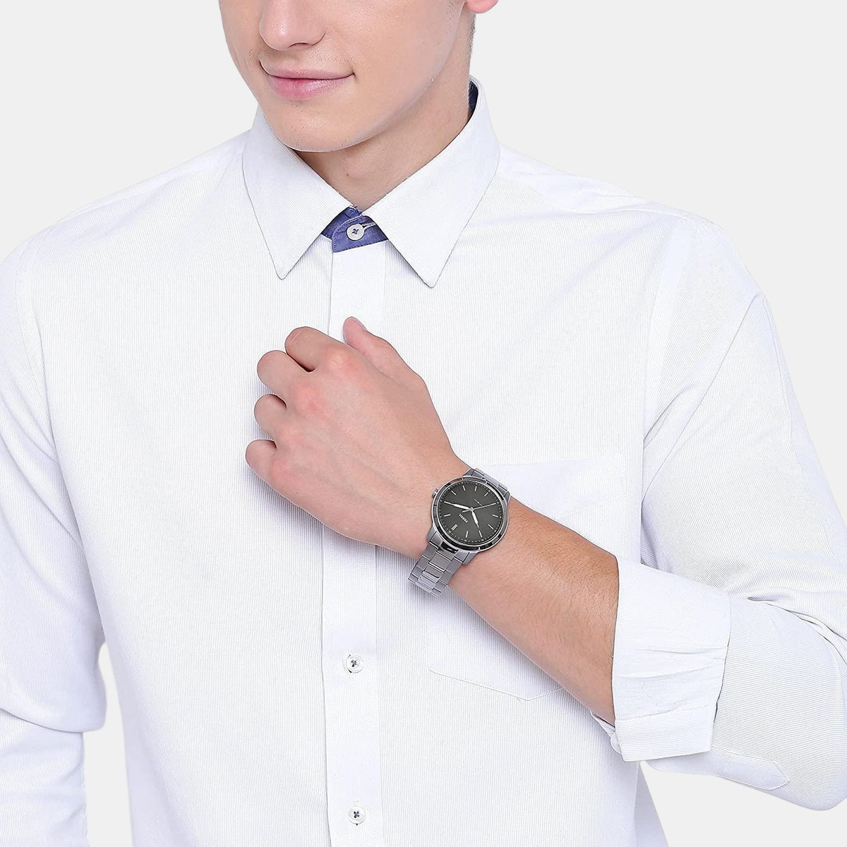 Fossil Stainless Steel Round watch