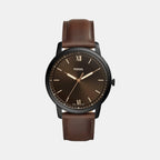 Fossil Round Brown Analog watch