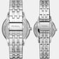 Couple White Analog Stainless Steel Watch FS5562SET