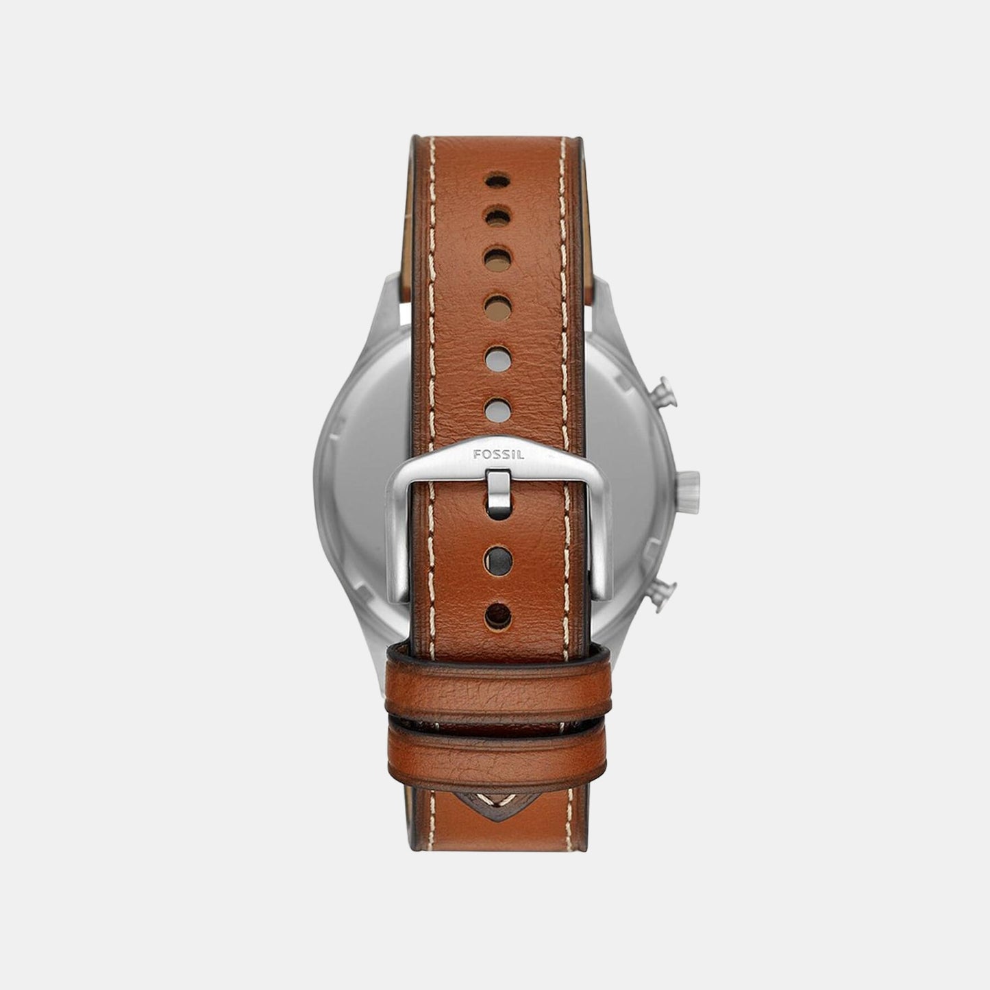 Male Blue Quartz Leather Chronograph Watch FS5607