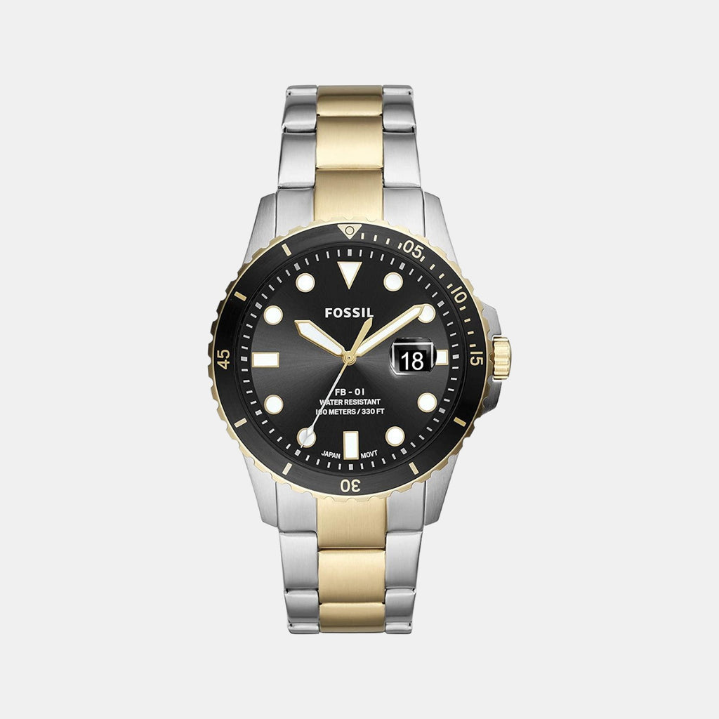 Fossil Round Black Analog watch