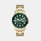 Fossil Round Green Analog watch