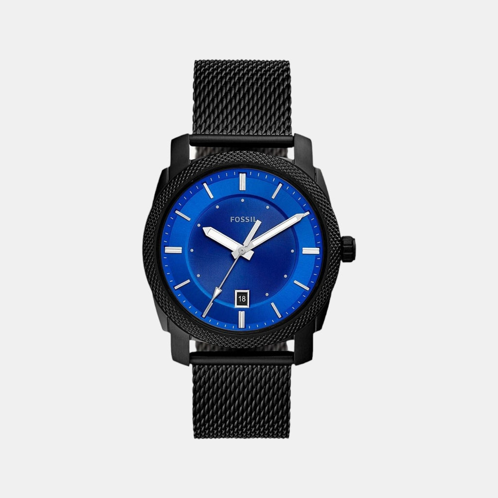 Fossil Round Blue Analog watch