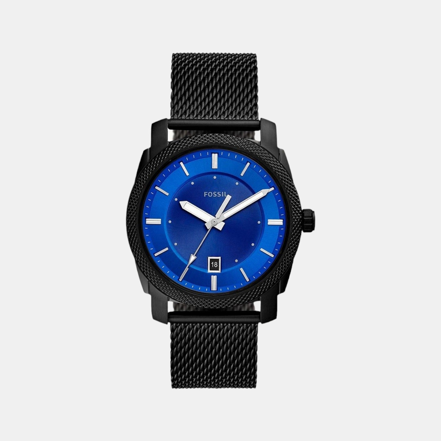 Fossil Round Blue Analog watch