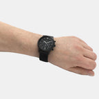 Neutra Men Quartz Black Dial Chronograph Stainless Steel Watch FS5707