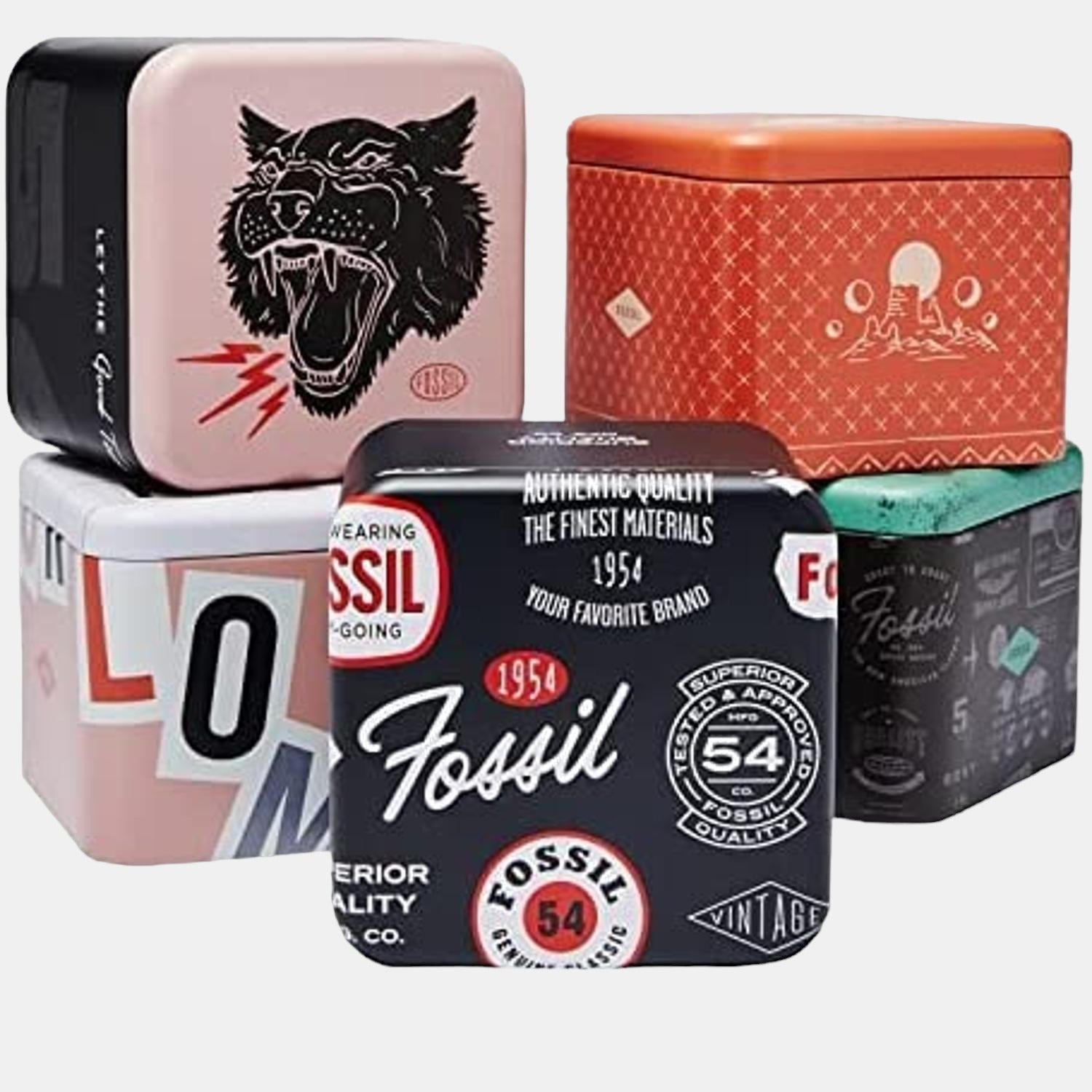 Bronson Men Quartz Black Dial Chronograph Stainless Steel Watch FS5712