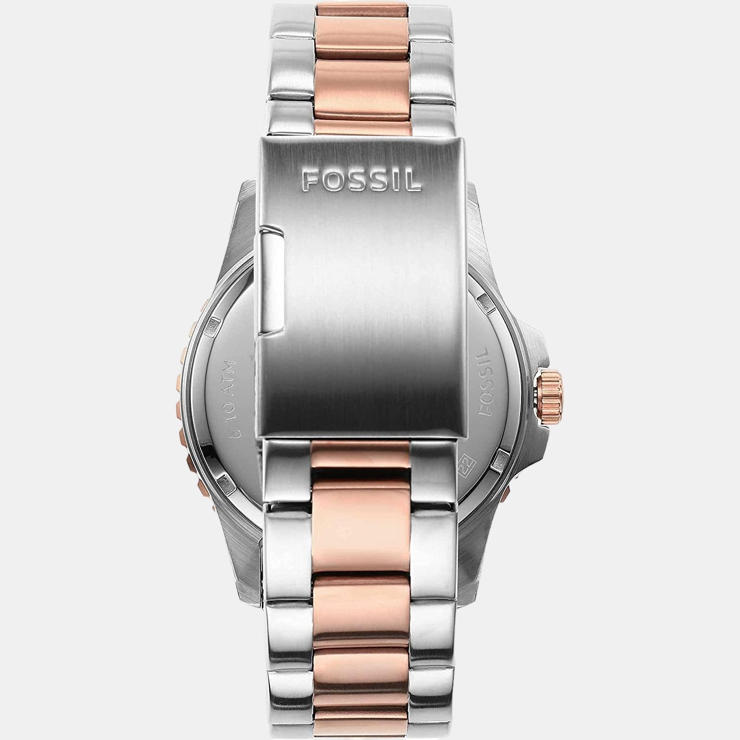 Fossil Men Round Green watch