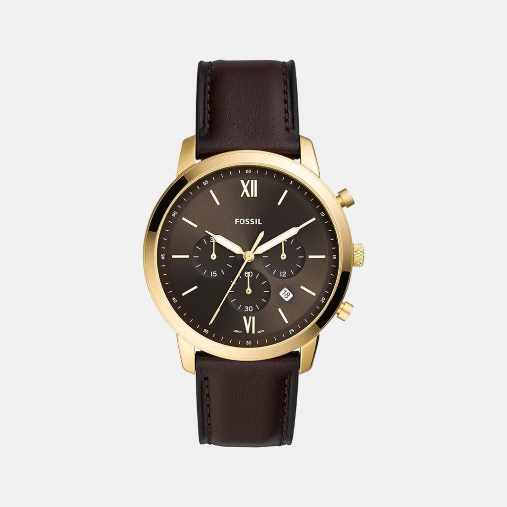 Fossil Round Black Chronograph watch