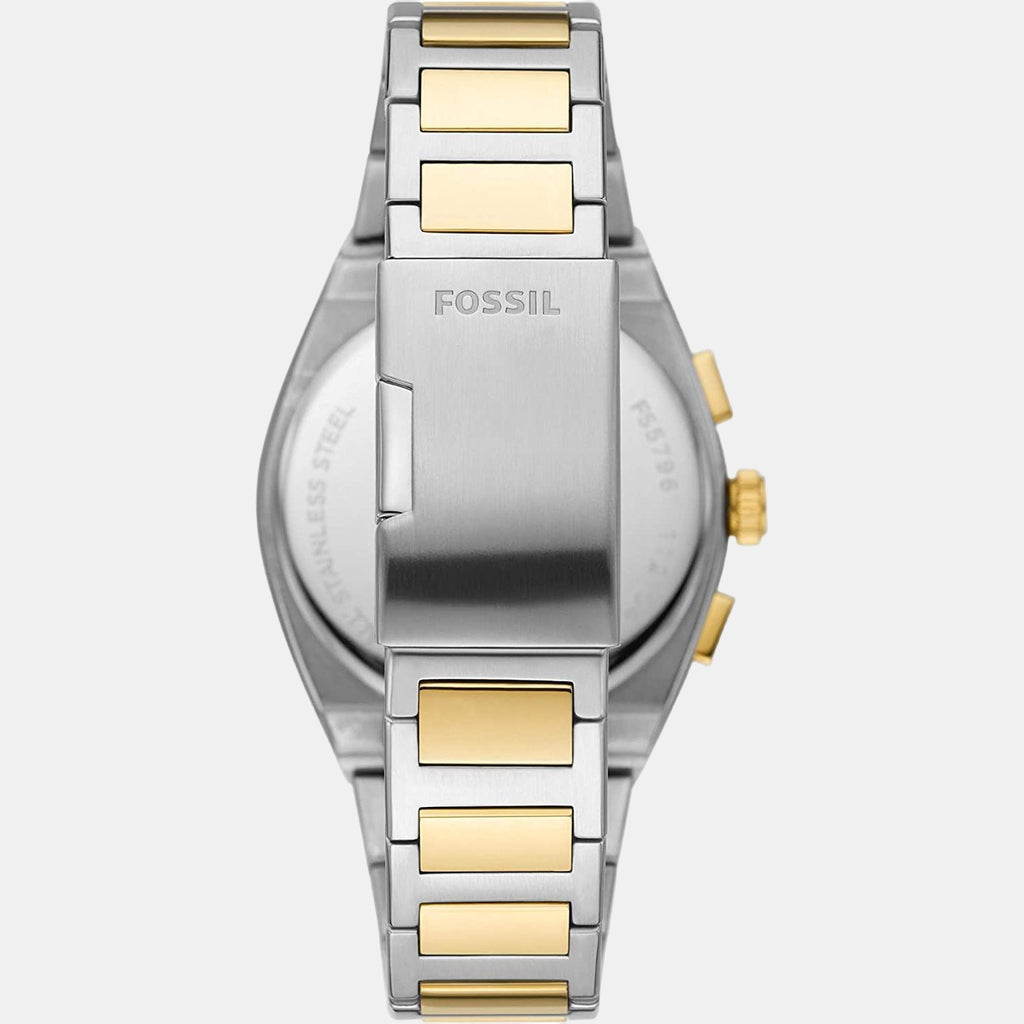 Fossil Men Round Silver watch