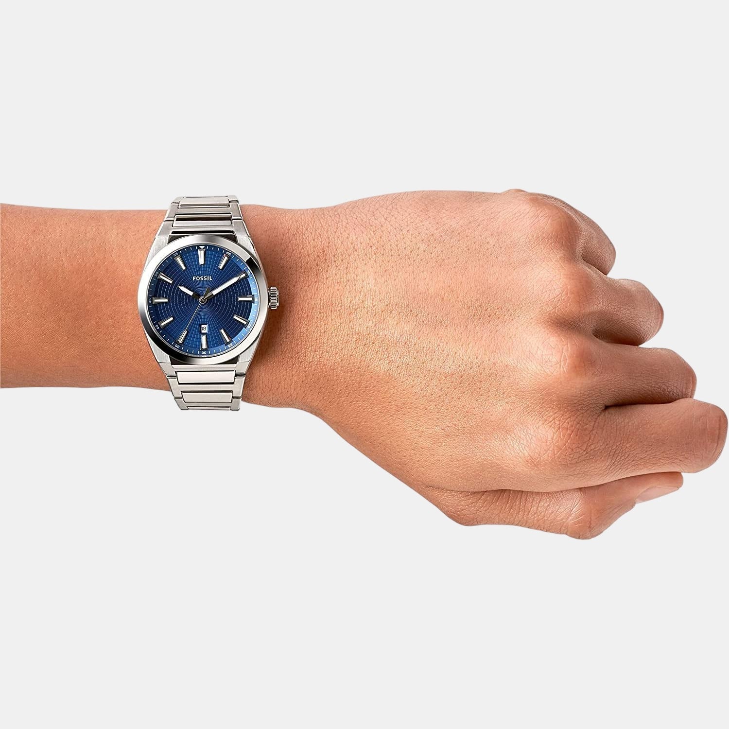 Fossil Stainless Steel Blue watch