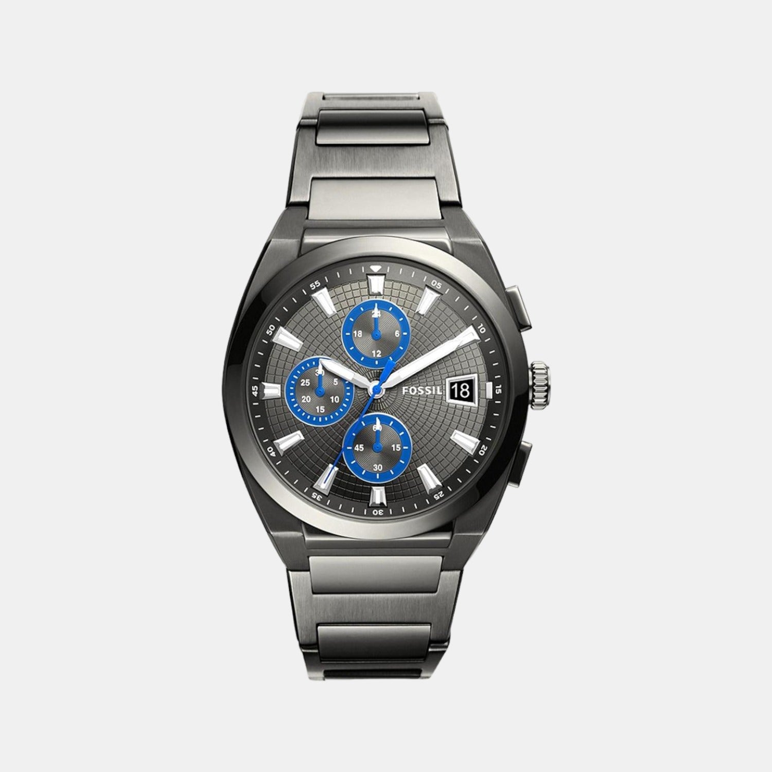 Fossil Round Grey Chronograph watch