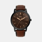 Fossil Round Black Analog watch