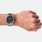 Fossil Men Round Black watch