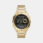Fossil Round Black Digital watch