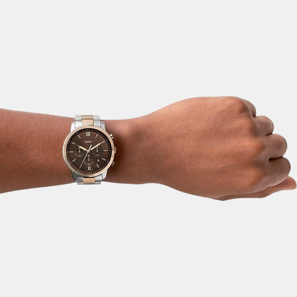 Fossil Men Round Brown watch