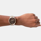 Fossil Men Round Brown watch