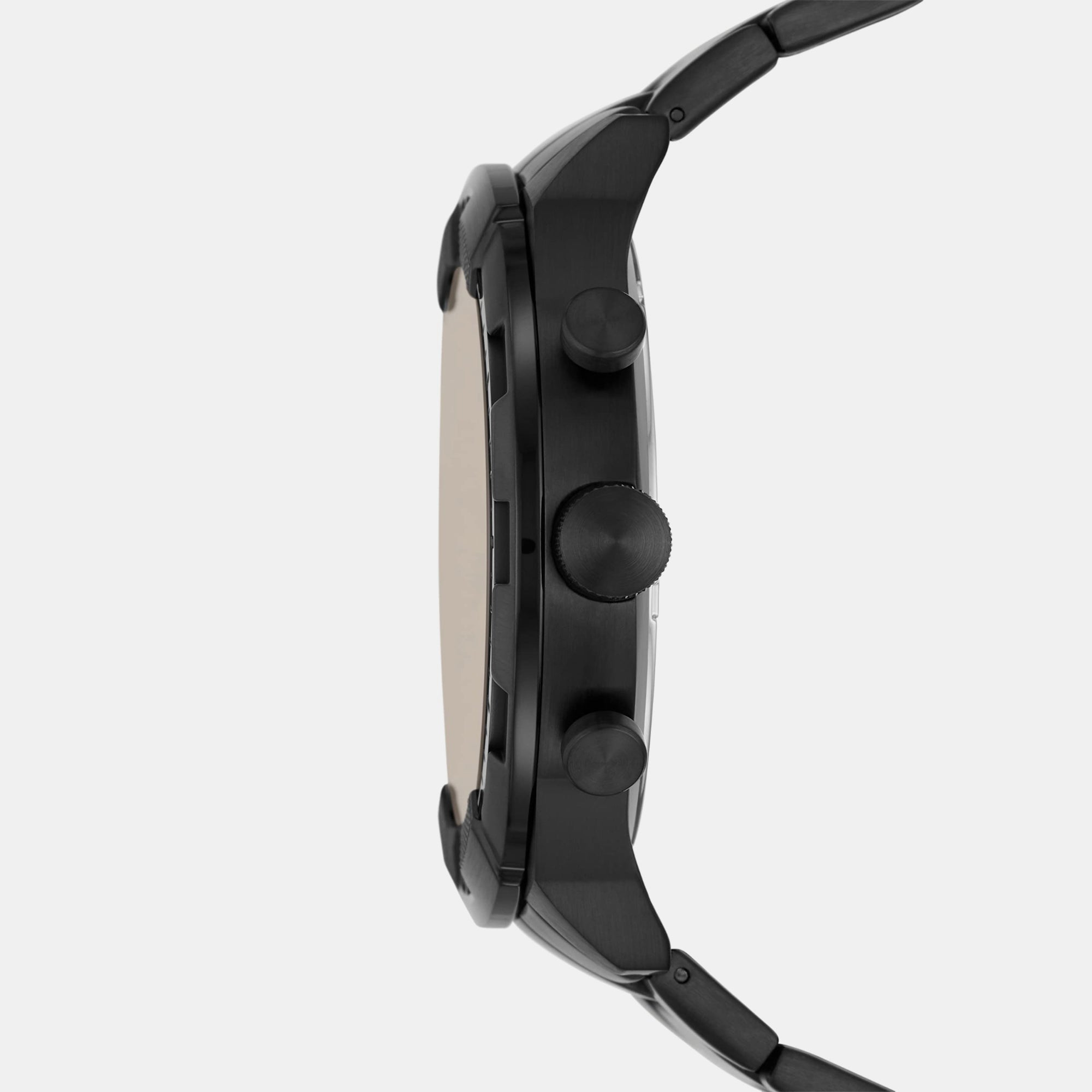 Fossil Men Round Black watch