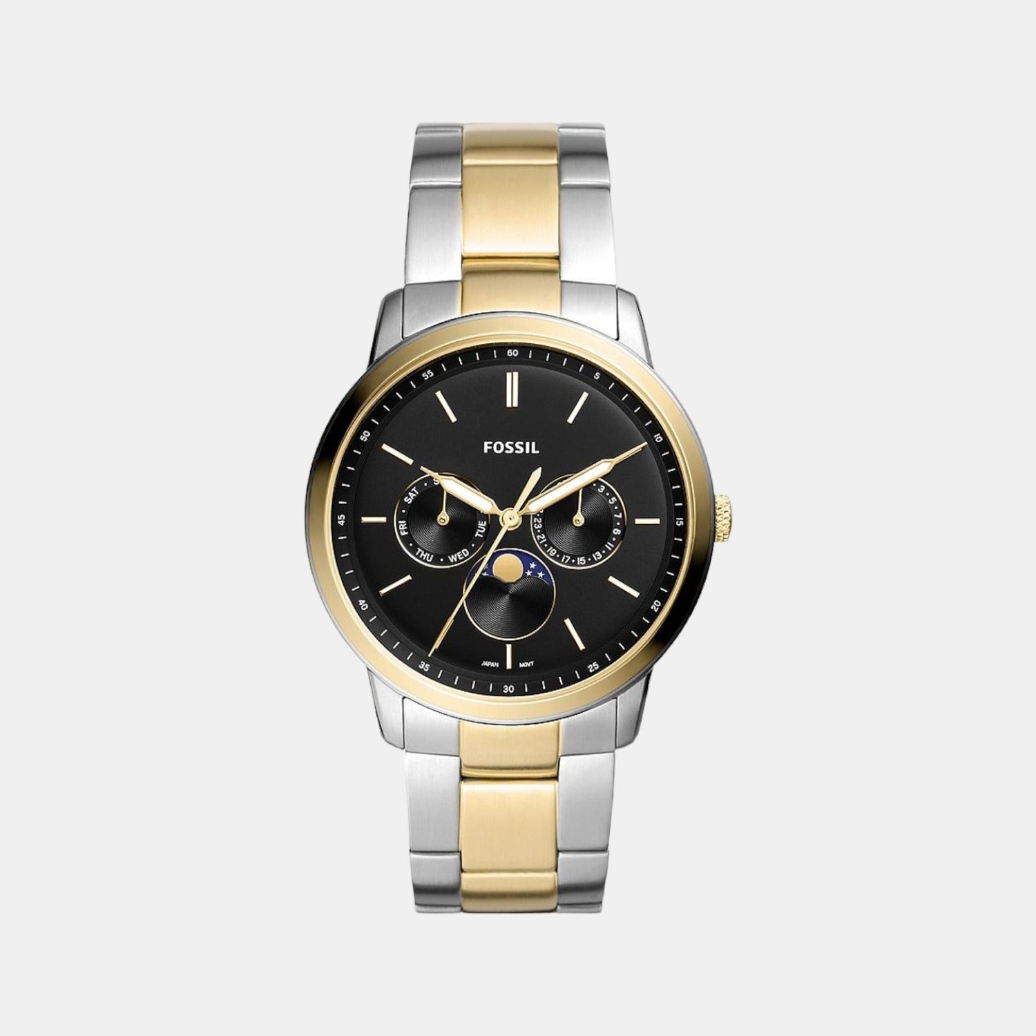 Fossil Round Black Multi-Function watch
