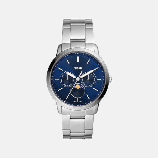 Male Blue Stainless Steel Chronograph Watch FS5907