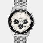 Fossil Men Round White watch
