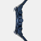 Fossil Men Round Blue watch