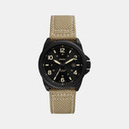 Fossil Round Black Analog watch