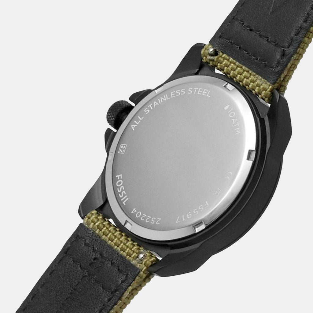 Fossil Round Quartz Analog Men watch