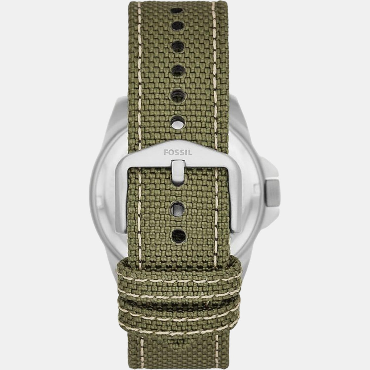 Fossil Men Round Silver watch