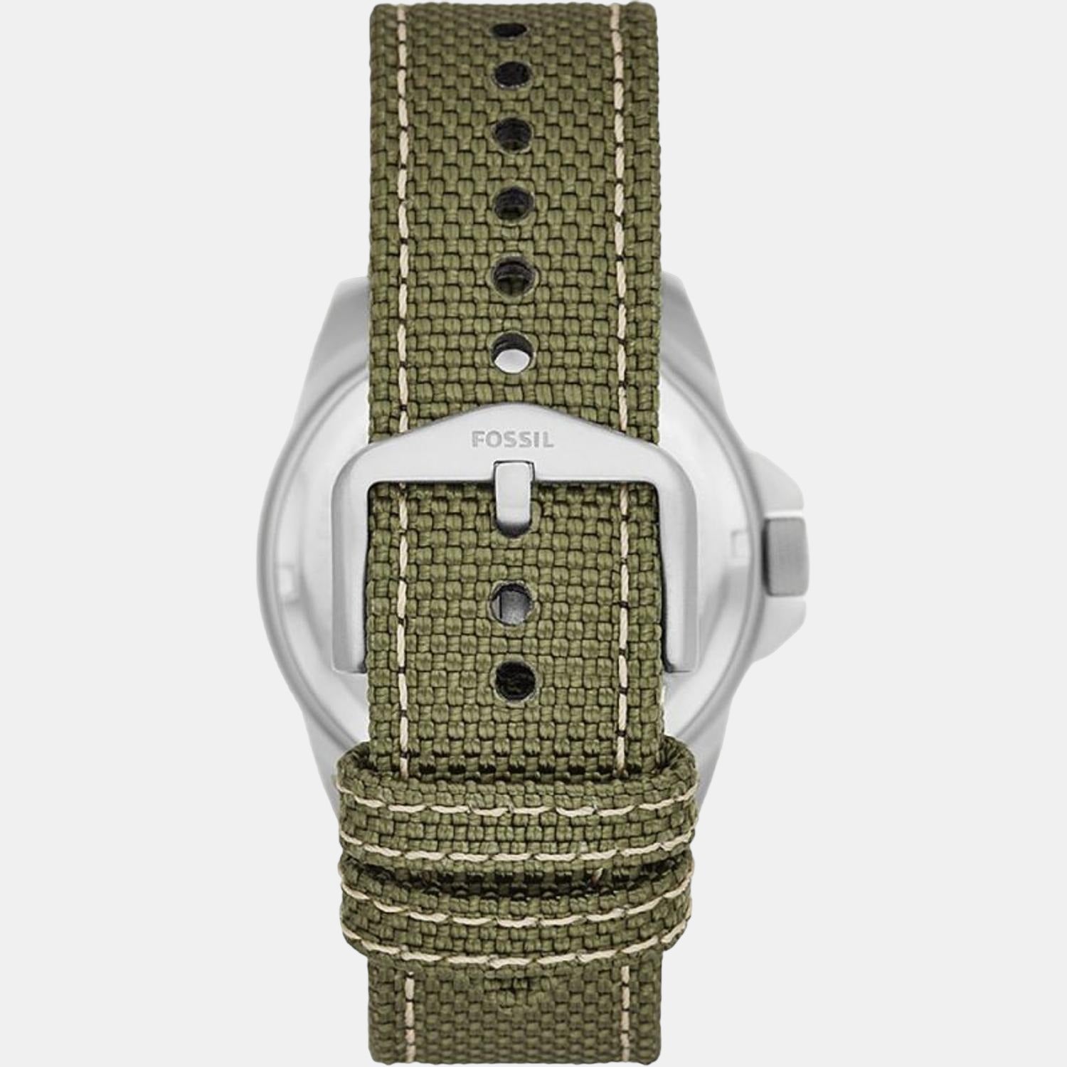 Fossil Men Round Silver watch