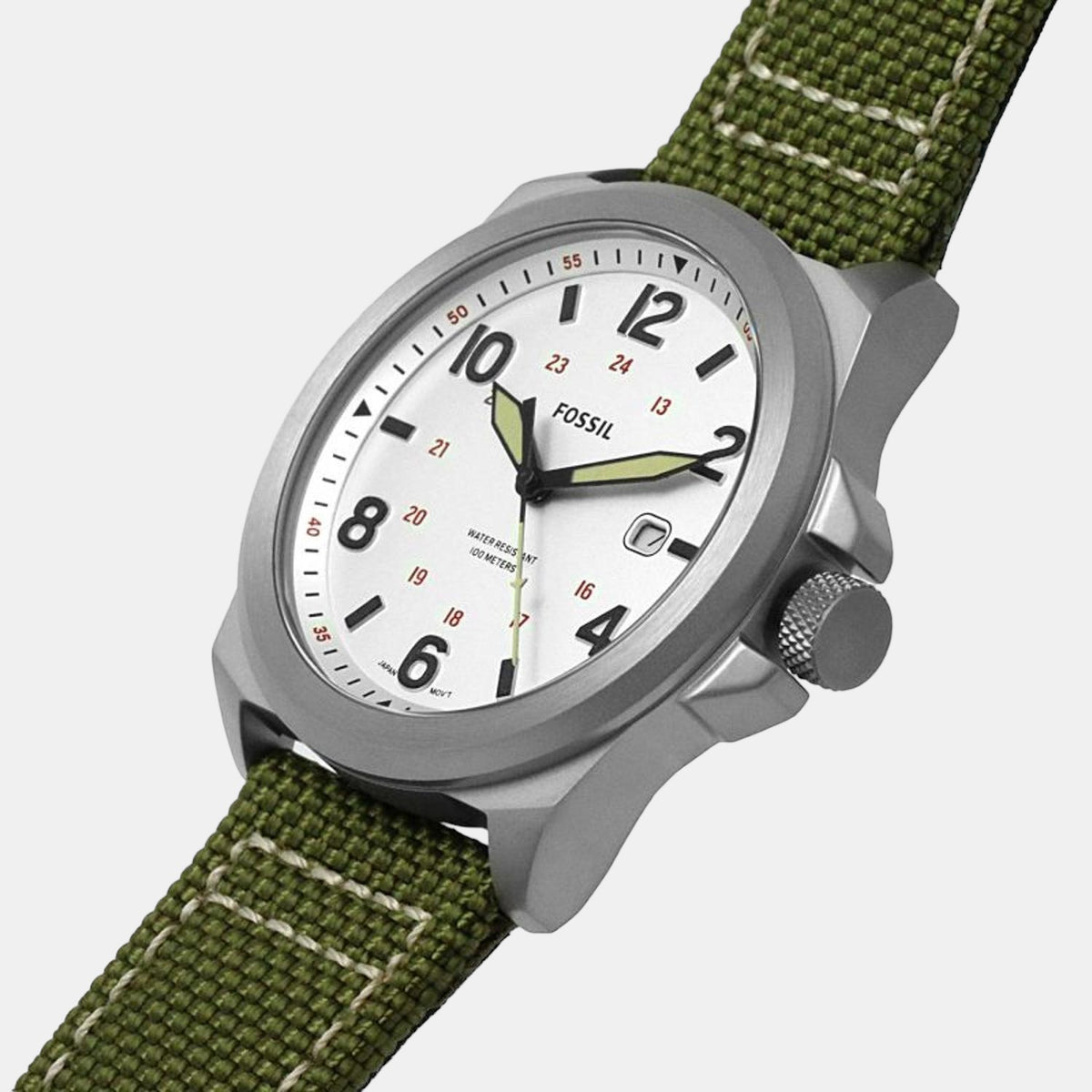 Fossil 40 mm Green Quartz watch