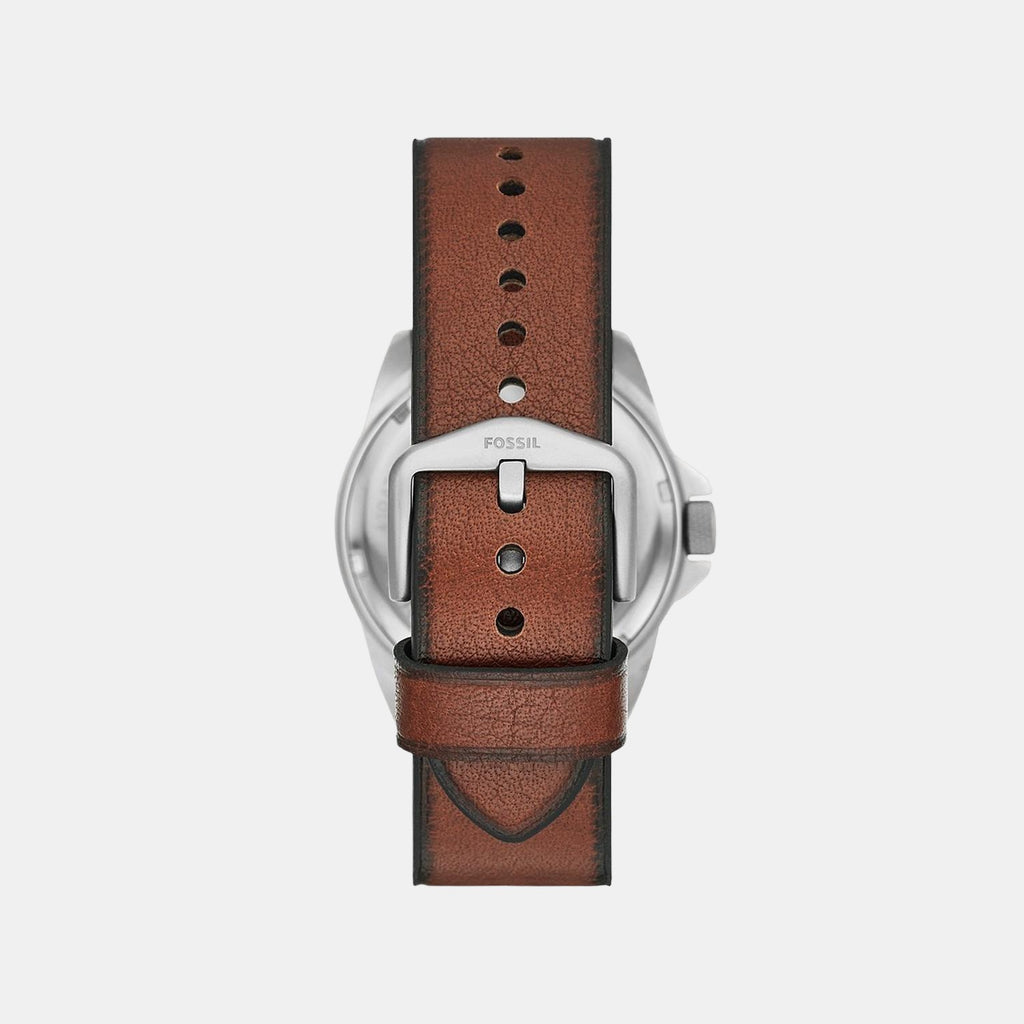 Fossil Men Round Cream watch