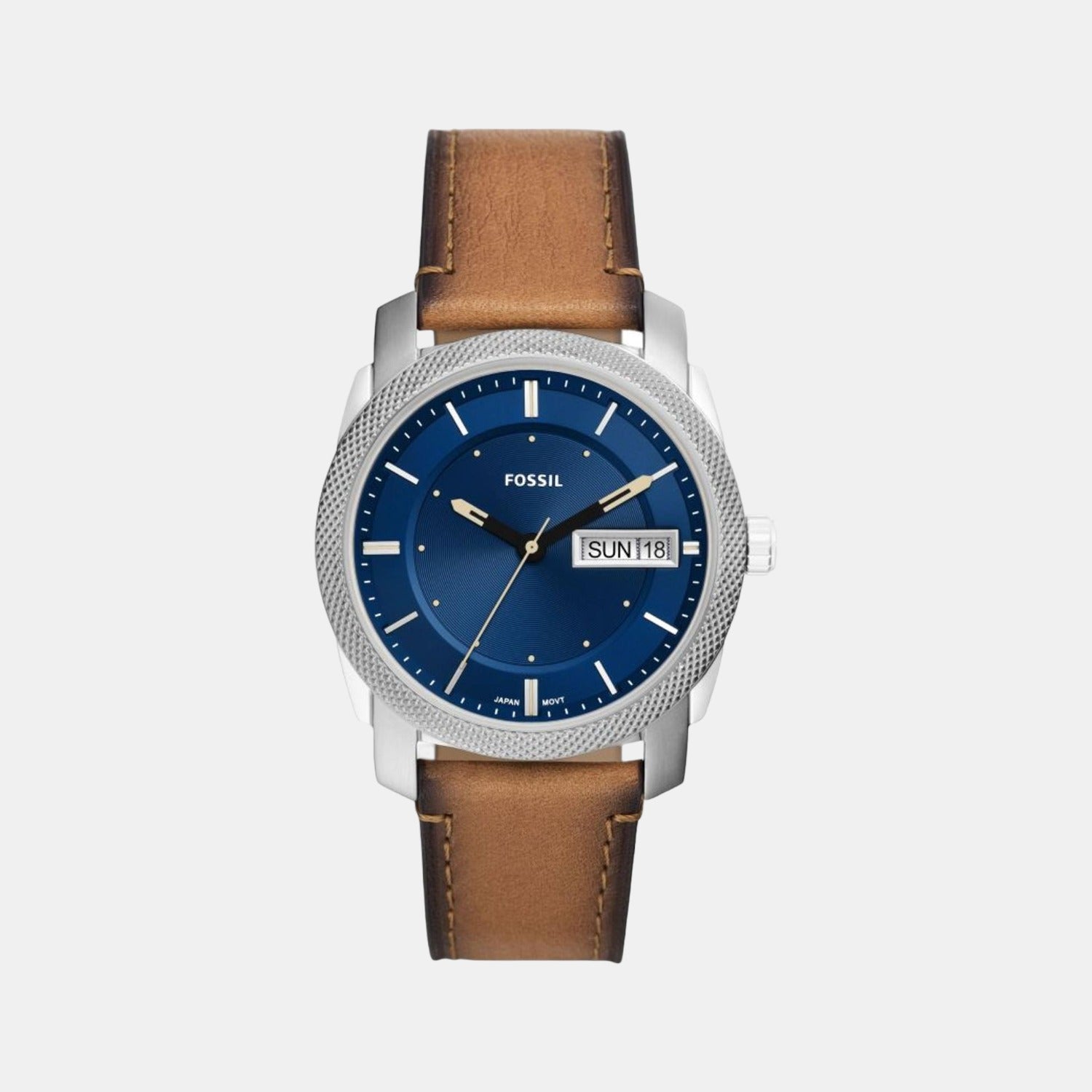 Fossil Round Blue Analog watch