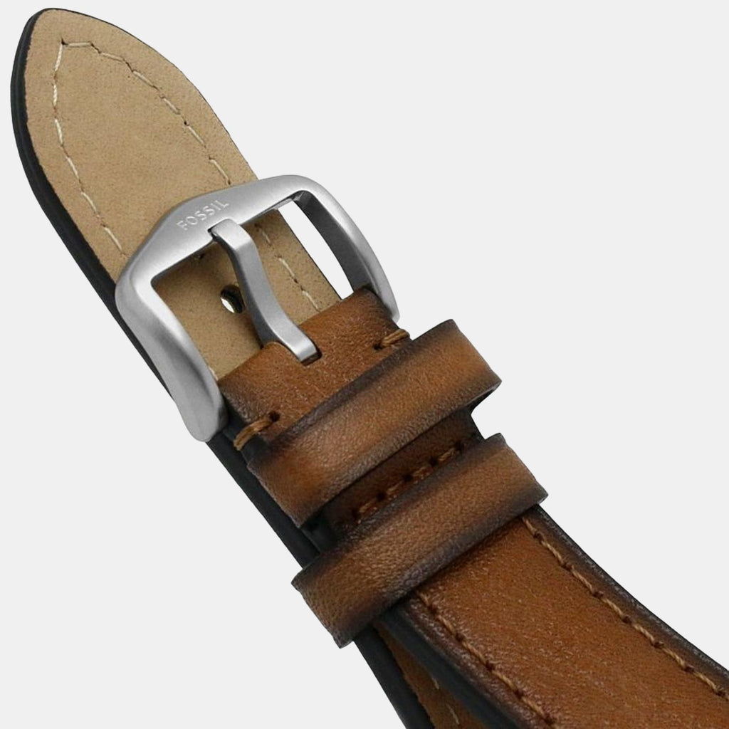 Fossil Leather Blue watch