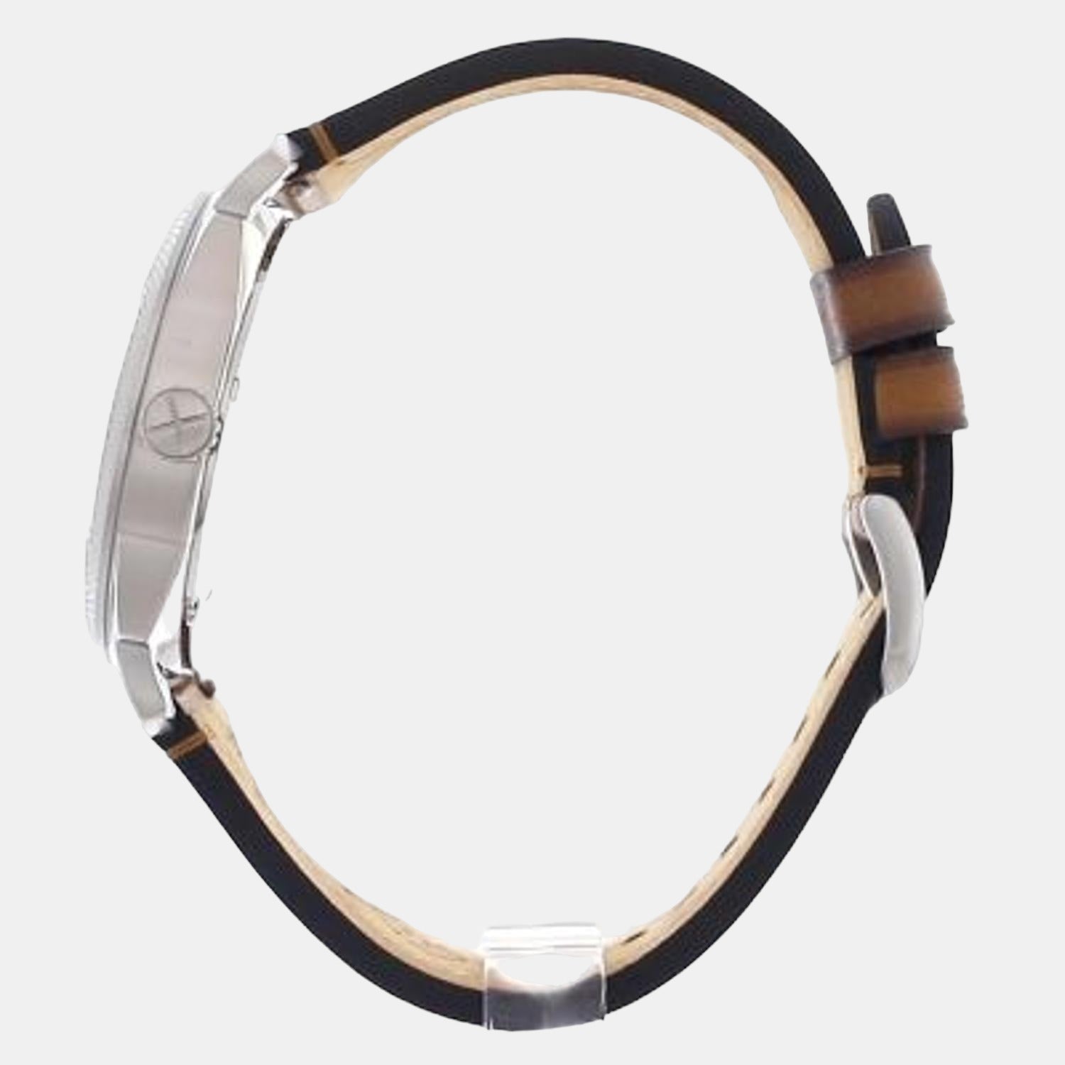 Machine Men Quartz Blue Dial Analog Leather Watch FS5920