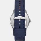 Fossil Men Round Blue watch