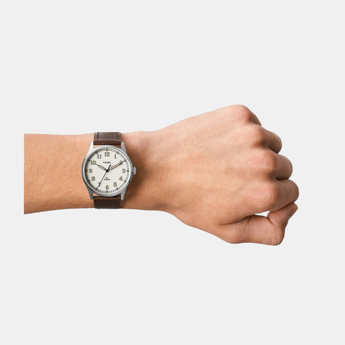 Fossil Stainless Steel Square watch